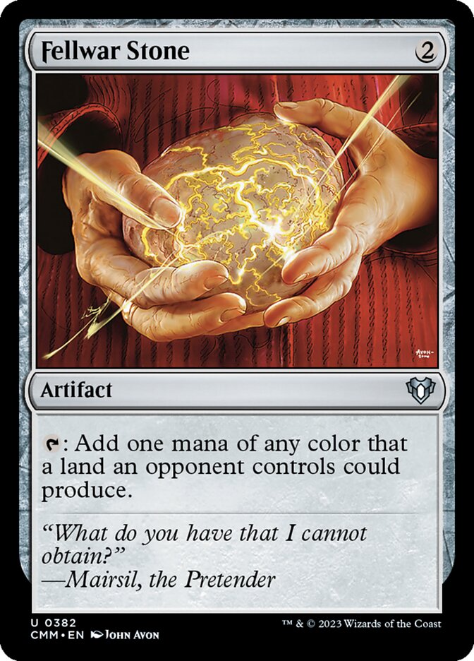 Fellwar Stone, Commander Masters · 0382
