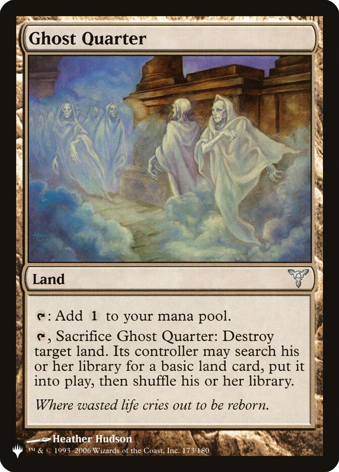 Ghost Quarter, The List · dis-173