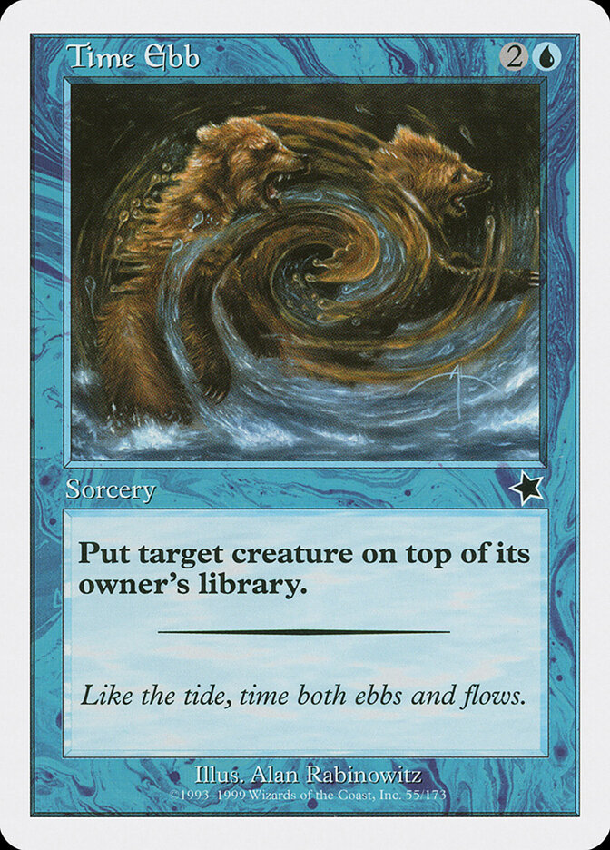 Time Ebb, Starter 1999 · 55/173