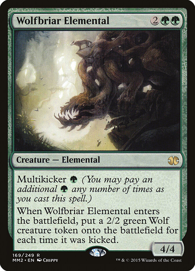 Wolfbriar Elemental, Modern Masters 2015 · 169/249