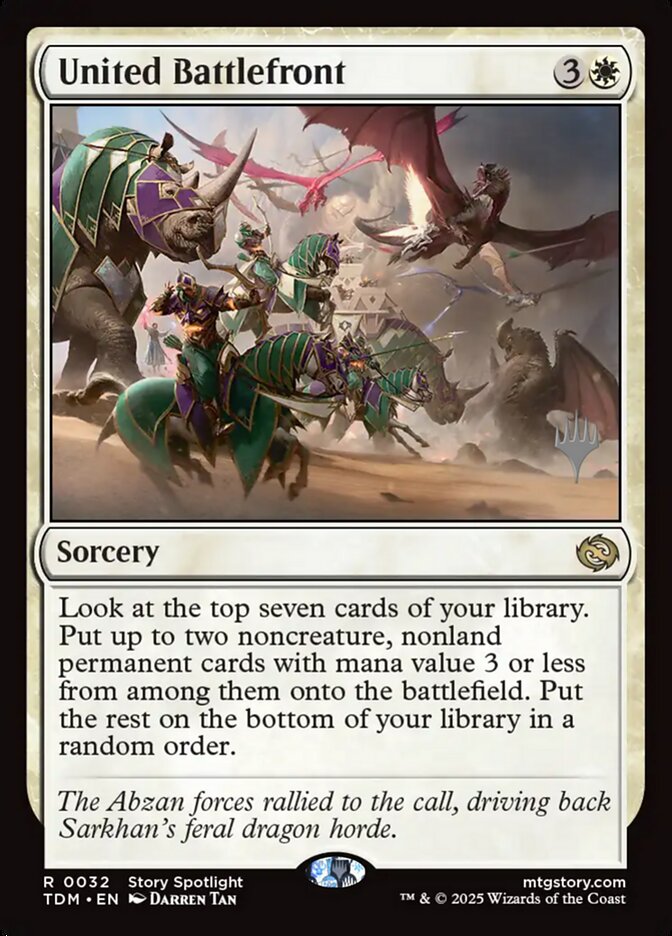United Battlefront, Tarkir: Dragonstorm Promos · 0032