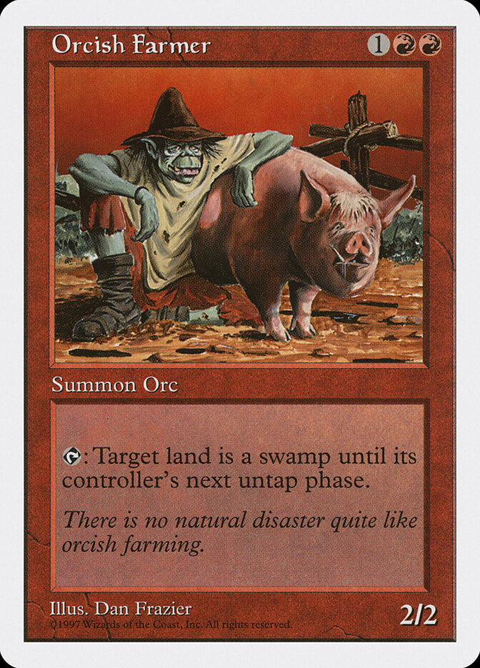 Orcish Farmer, Fifth Edition · 256