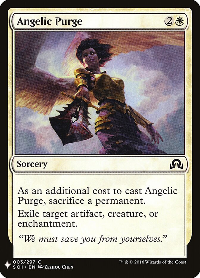 Angelic Purge, The List · soi-3