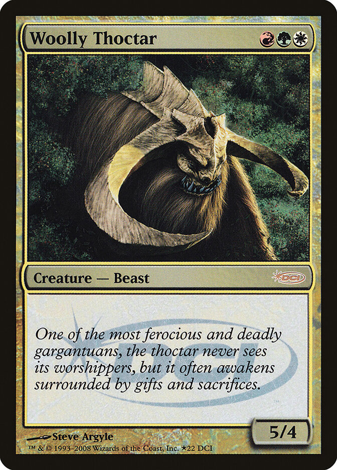 Woolly Thoctar, DCI Promos · 22/79