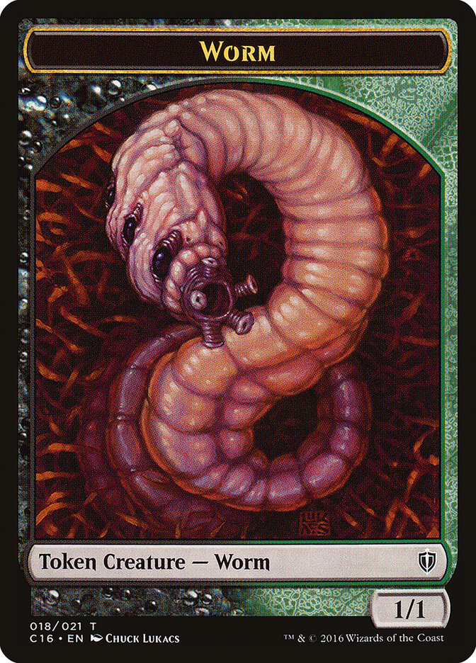 Worm, Commander 2016 Tokens · 018