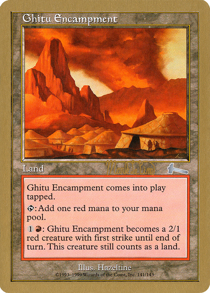 Ghitu Encampment, World Championship Decks 1999 · mlp141