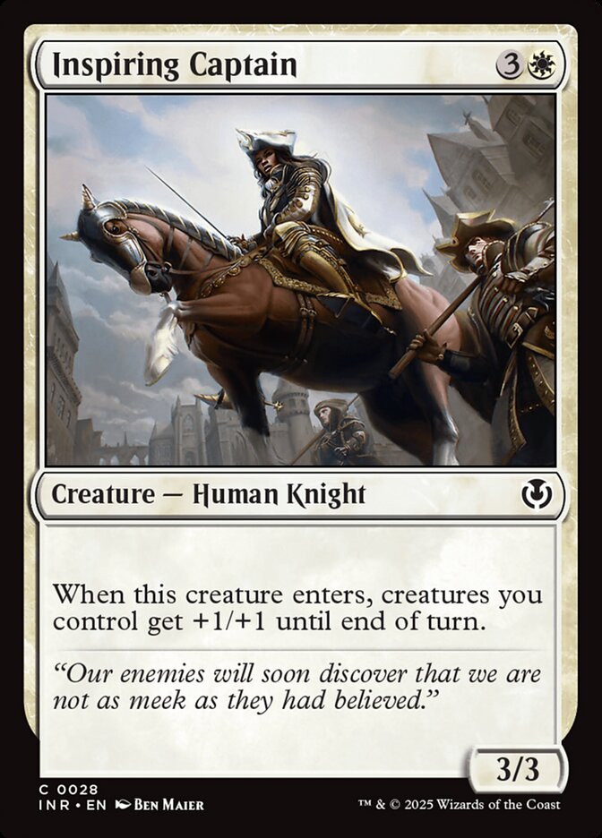 Inspiring Captain, Innistrad Remastered · 0028