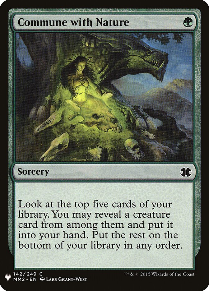 Commune with Nature, The List · mm2-142