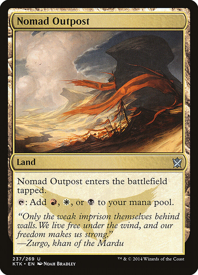 Nomad Outpost, Khans of Tarkir · 237/269