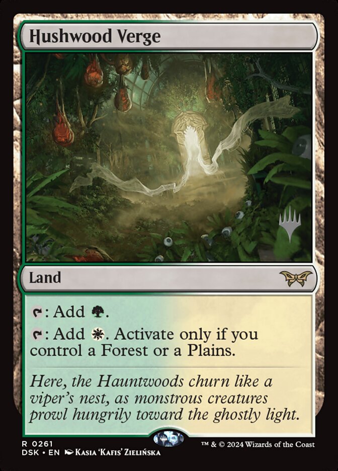 Hushwood Verge, Duskmourn: House of Horror Promos · 0261