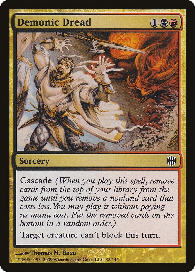 Demonic Dread, Alara Reborn · 38/145