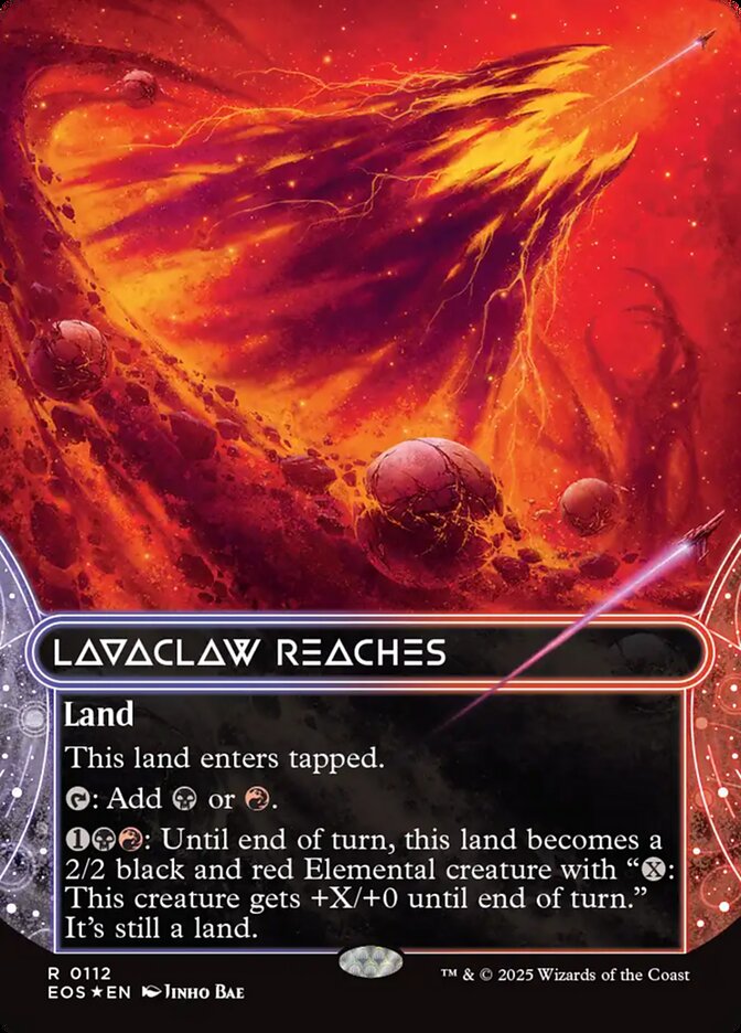 Lavaclaw Reaches, Edge of Eternities: Stellar Sights · 0112
