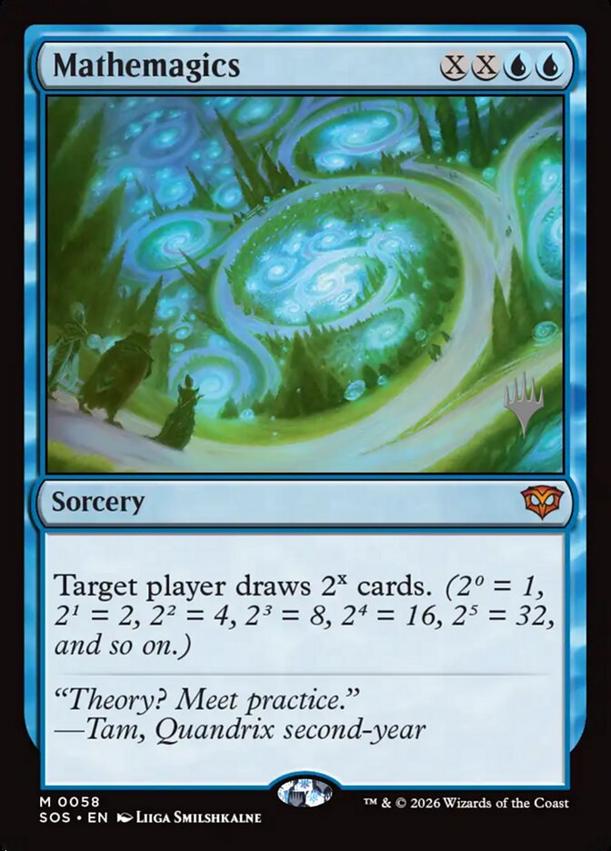Mathemagics, Secrets of Strixhaven Promos · 0058