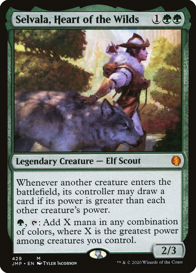 Selvala, Heart of the Wilds, Jumpstart · 429