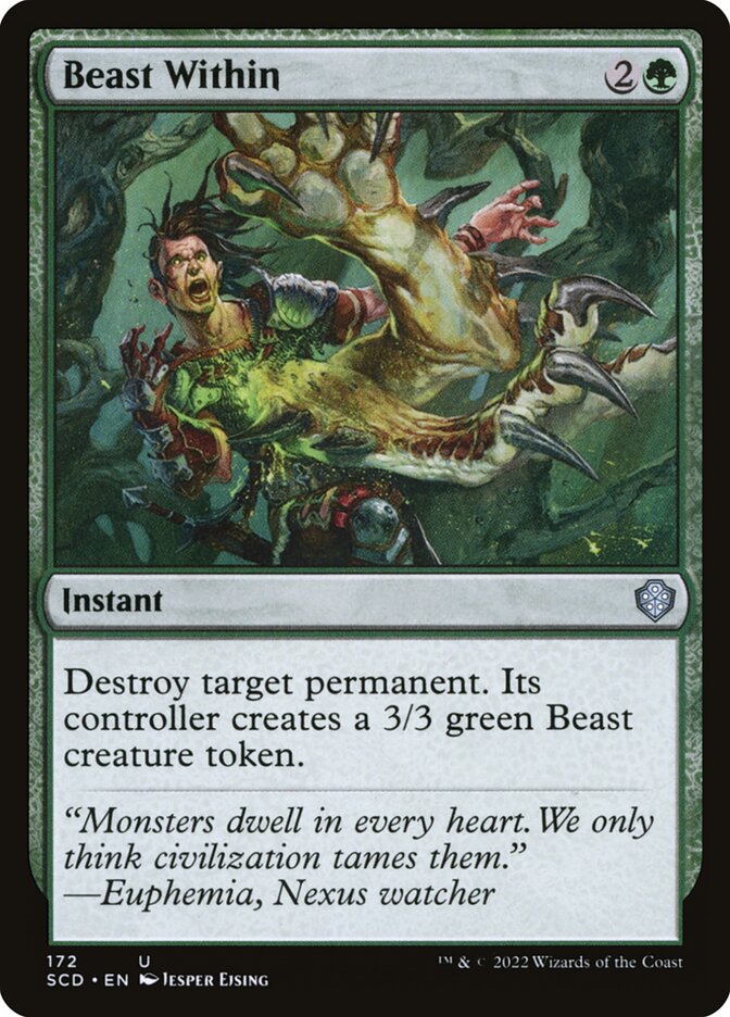 Beast Within, Starter Commander Decks · 172