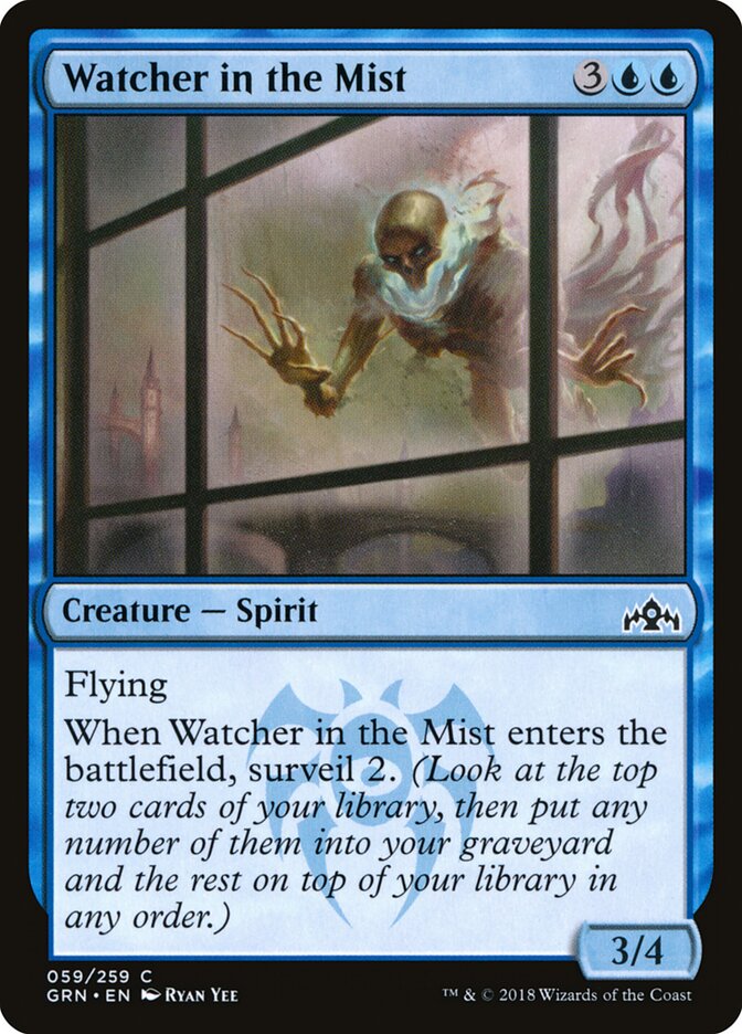 Watcher in the Mist, Guilds of Ravnica · 059/259
