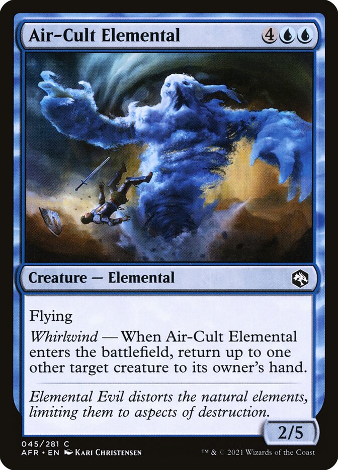 Air-Cult Elemental, Adventures in the Forgotten Realms · 045/281