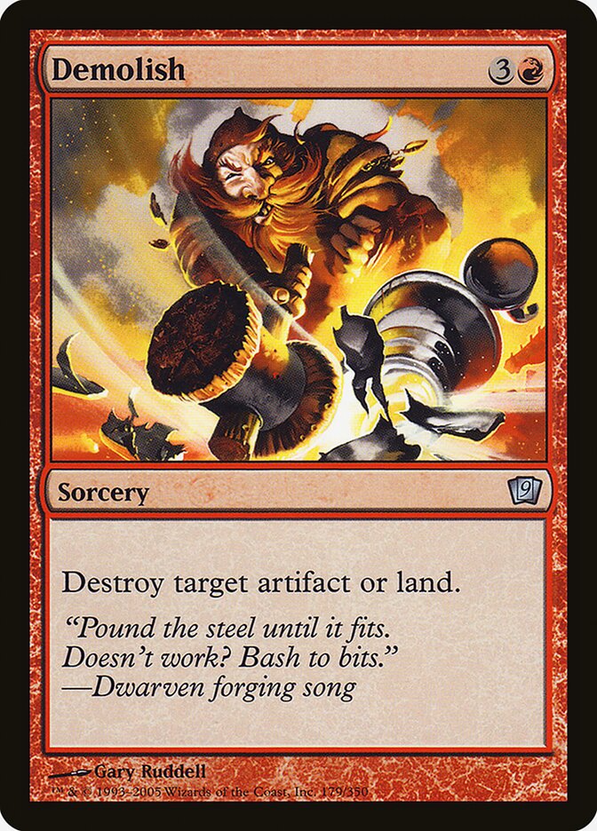 Demolish, Ninth Edition · 179-star
