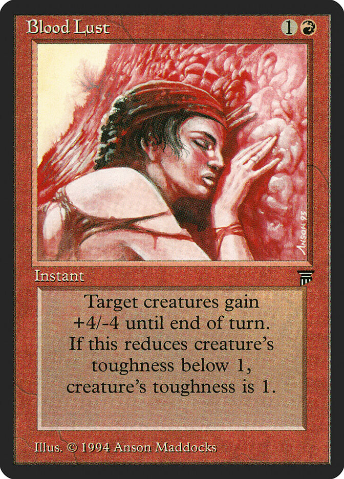Blood Lust, Legends · 135