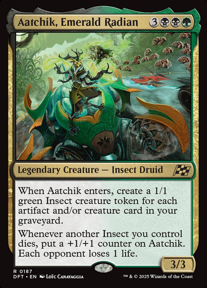 Aatchik, Emerald Radian, Aetherdrift · 0187