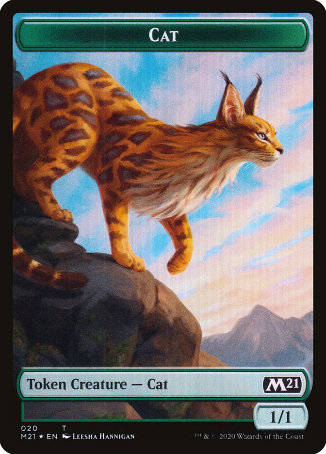 Cat, Core Set 2021 Tokens · 020