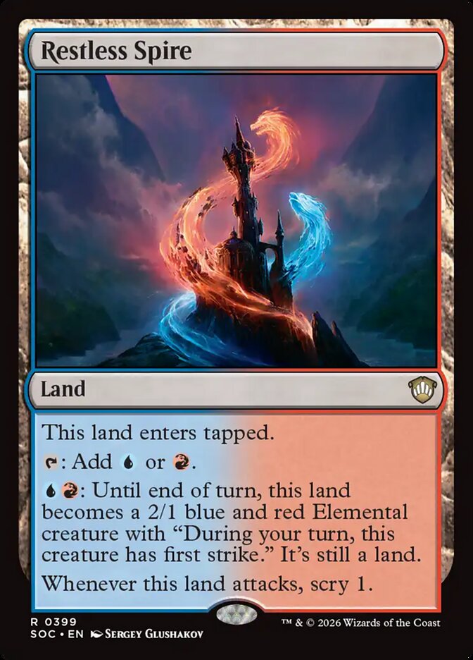 Restless Spire, Secrets of Strixhaven Commander · 0399