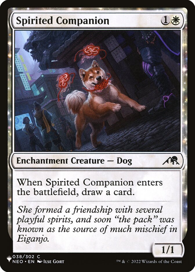 Spirited Companion, The List · neo-38