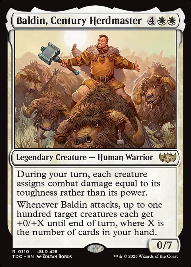 Baldin, Century Herdmaster, Tarkir: Dragonstorm Commander · 0110