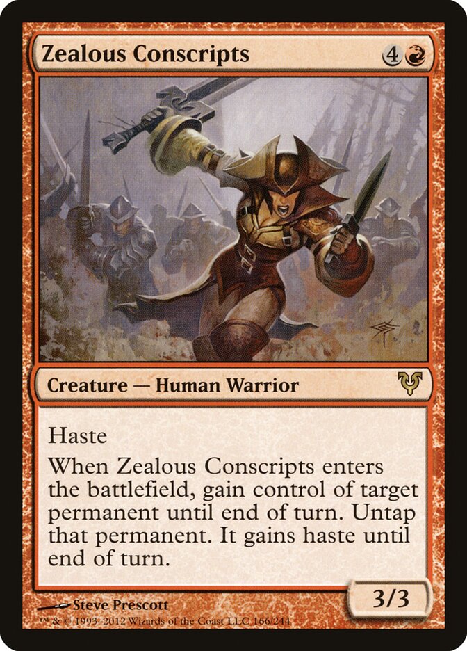 Zealous Conscripts, Avacyn Restored · 166/244