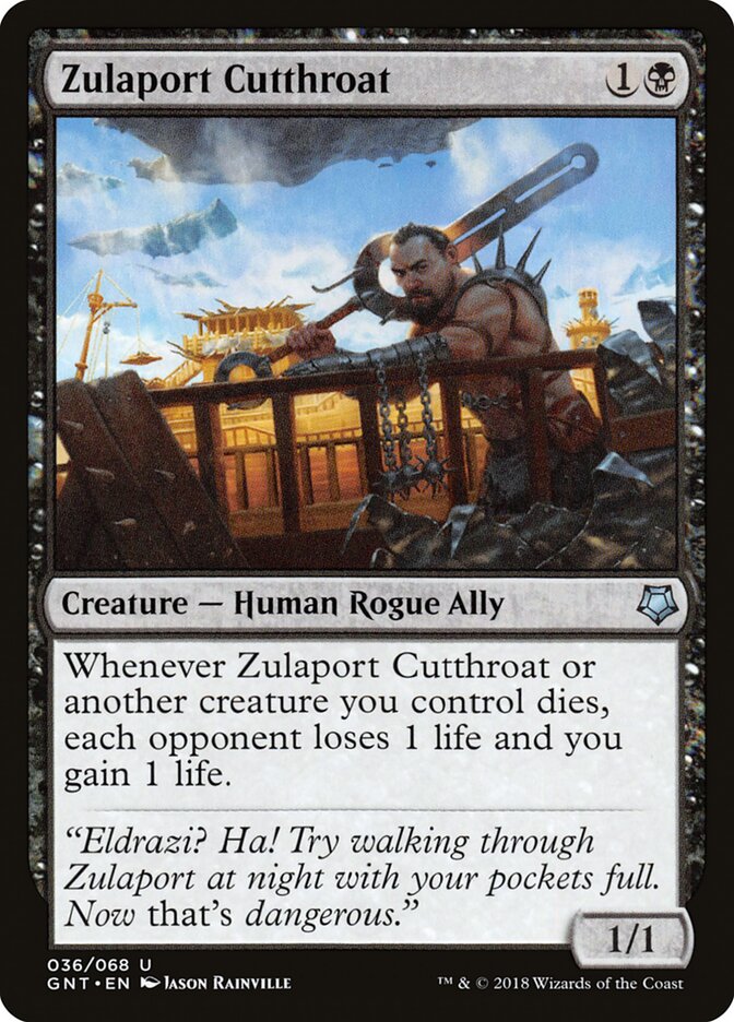 Zulaport Cutthroat, Game Night · 036/068