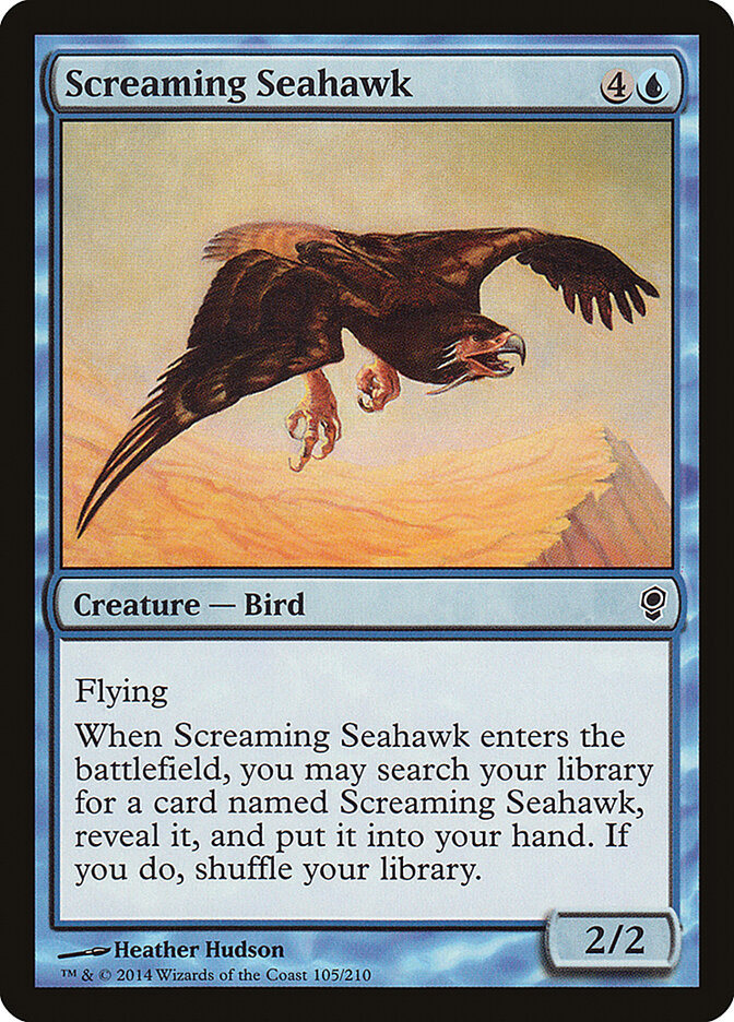 Screaming Seahawk, Conspiracy · 105/210