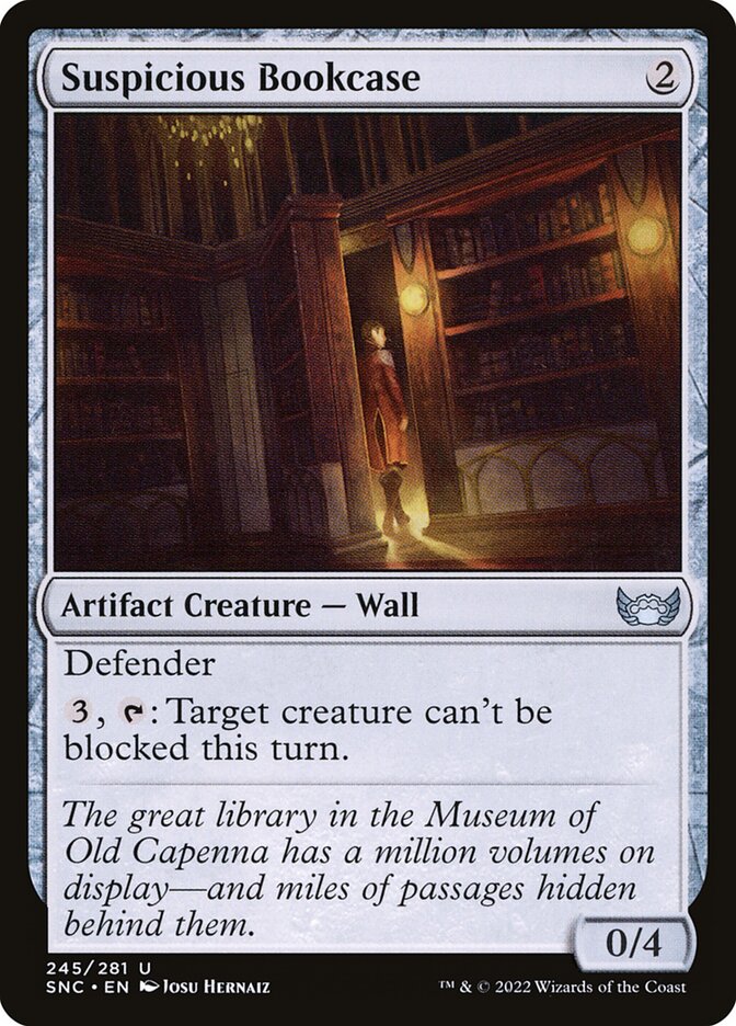 Suspicious Bookcase, Streets of New Capenna · 245/281