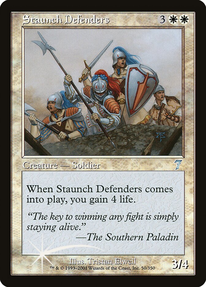 Staunch Defenders, Seventh Edition · 50-star