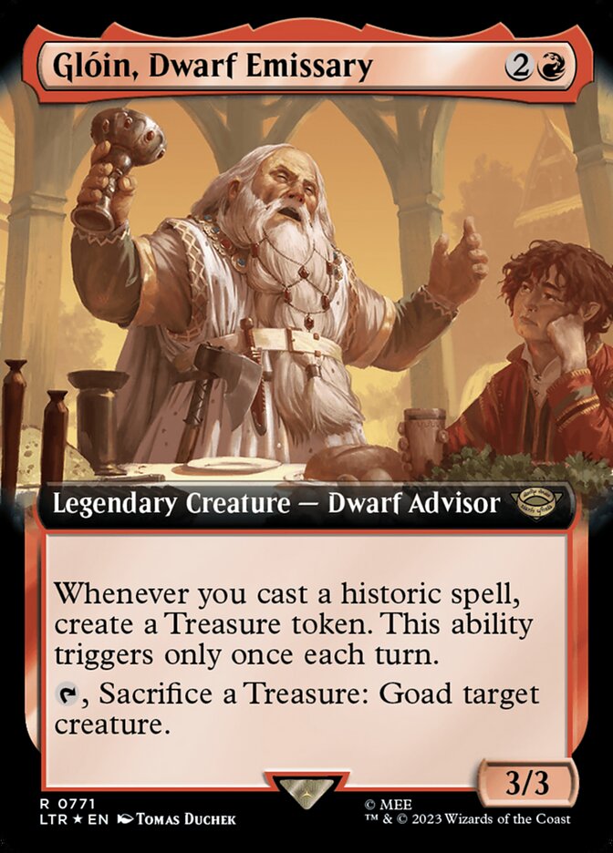 Glóin, Dwarf Emissary, The Lord of the Rings: Tales of Middle-earth · 0771