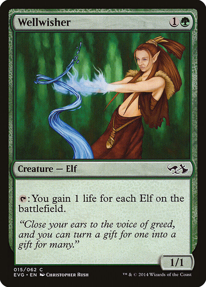 Wellwisher, Duel Decks Anthology: Elves vs. Goblins · 015/062
