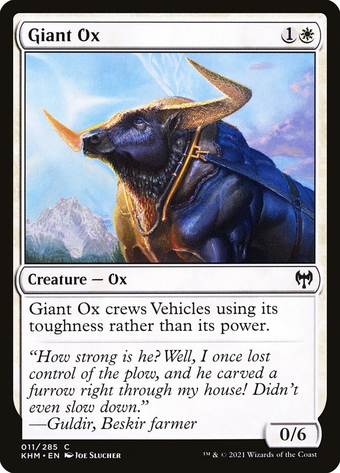 Giant Ox, Kaldheim · 011/285