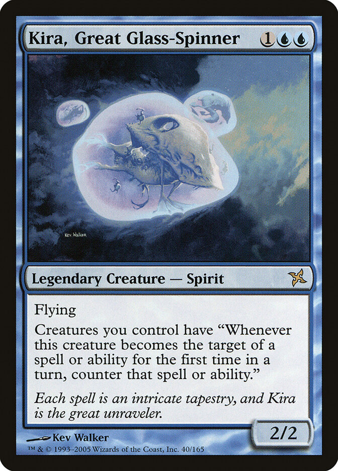 Kira, Great Glass-Spinner, Betrayers of Kamigawa · 40/165