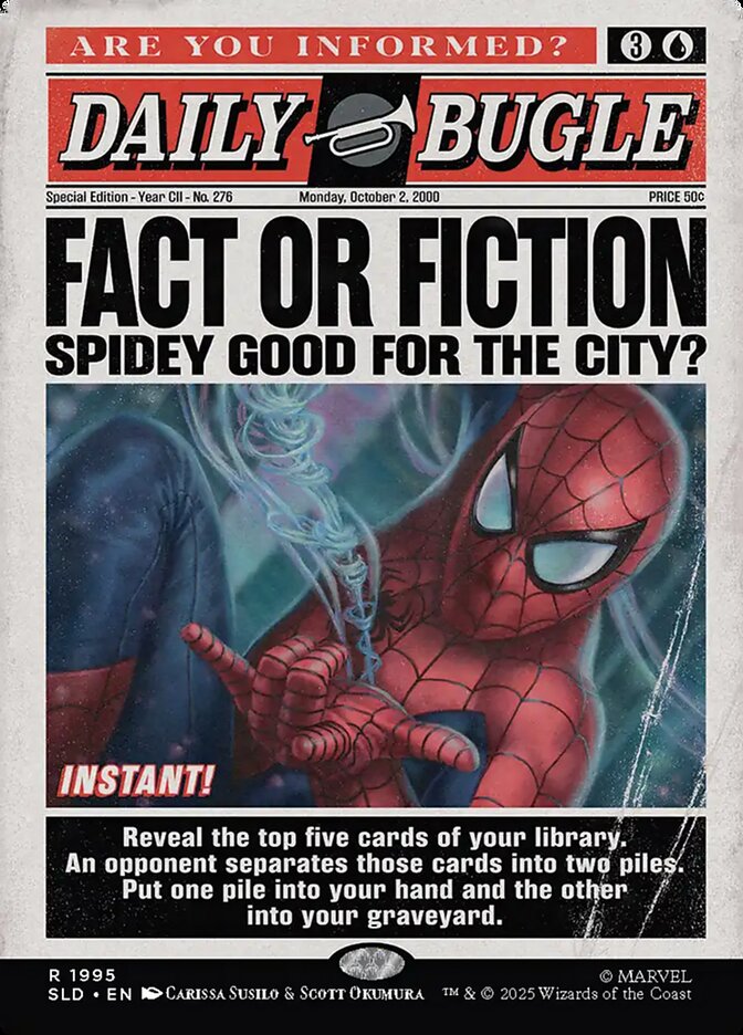 Fact or Fiction, Secret Lair Drop · 1995