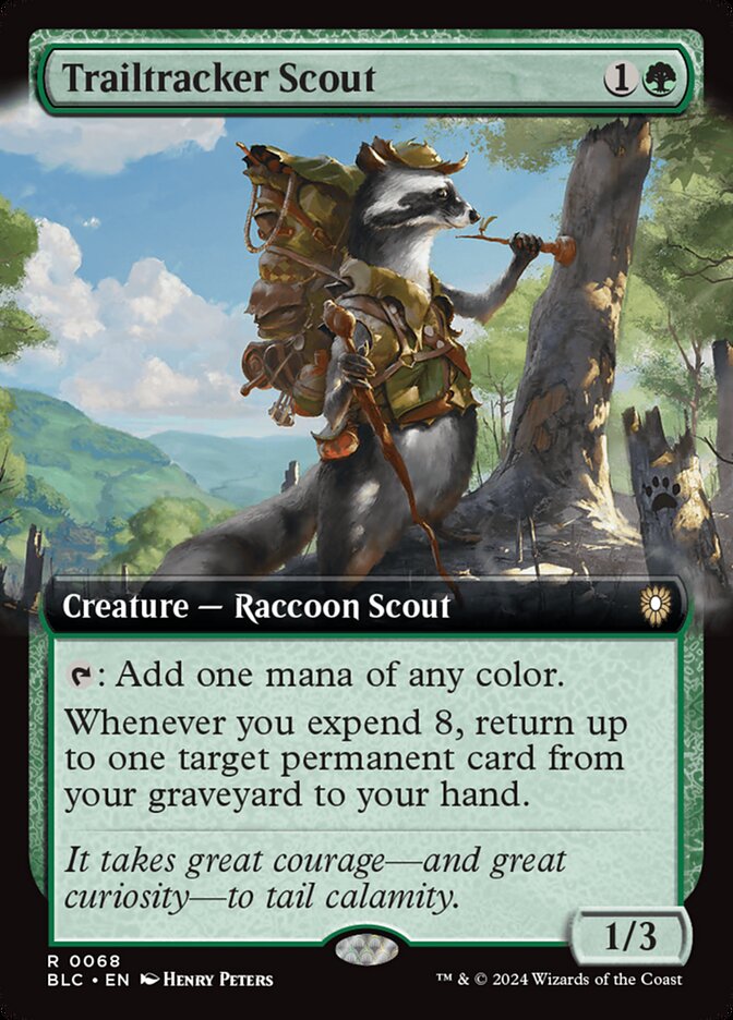 Trailtracker Scout, Bloomburrow Commander · 0068