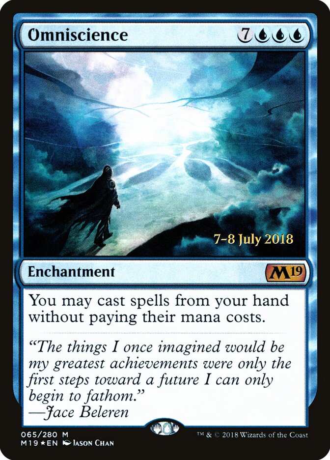 Omniscience, Core Set 2019 Promos · 065/280