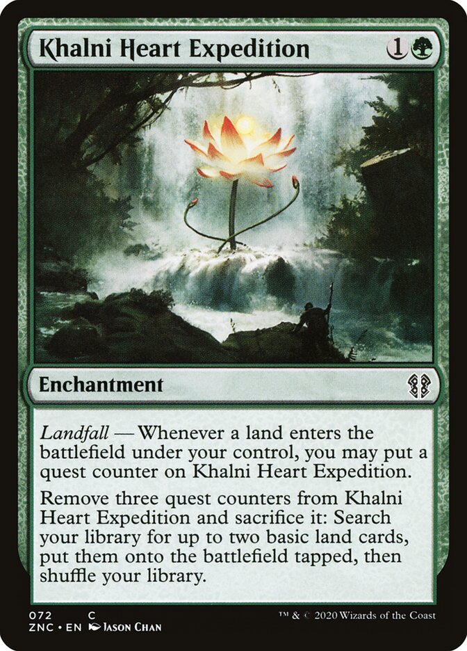 Khalni Heart Expedition, Zendikar Rising Commander · 072