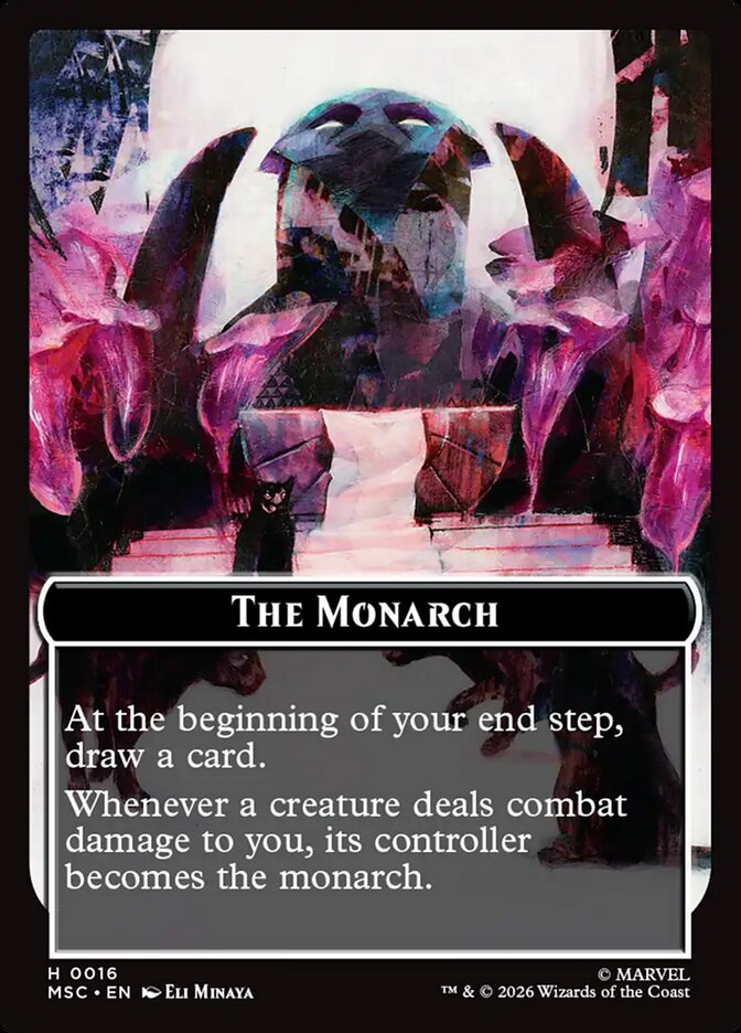 The Monarch, Marvel Super Heroes Commander Tokens · 0016