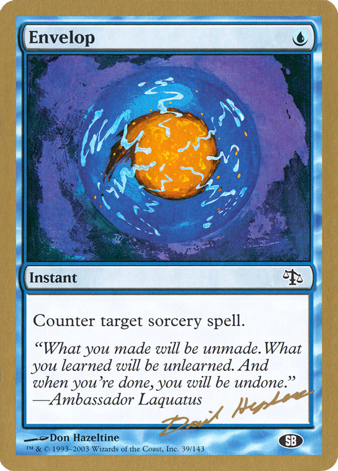 Envelop, World Championship Decks 2003 · dh39sb