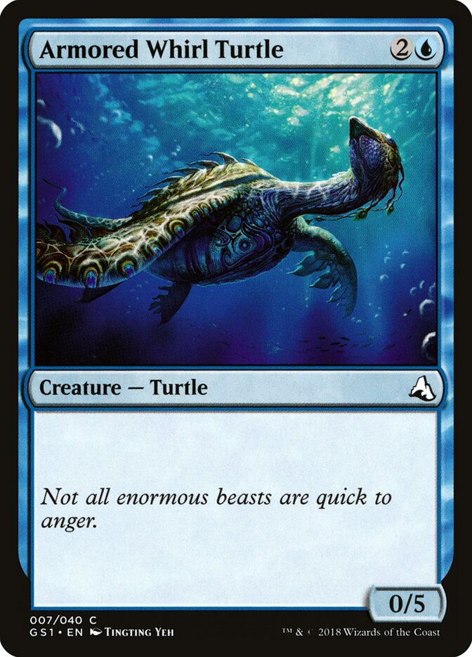 Armored Whirl Turtle, Global Series Jiang Yanggu & Mu Yanling · 007/040
