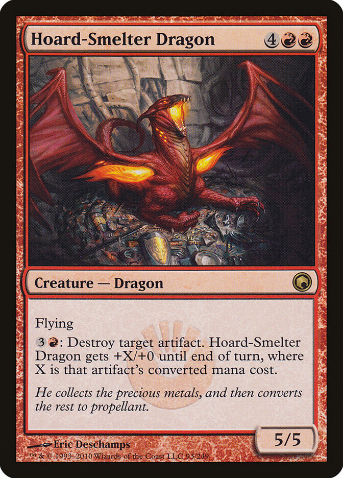 Hoard-Smelter Dragon, Scars of Mirrodin · 93/249