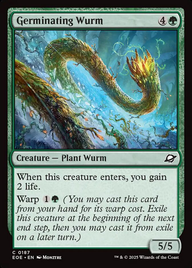 Germinating Wurm, Edge of Eternities · 0187