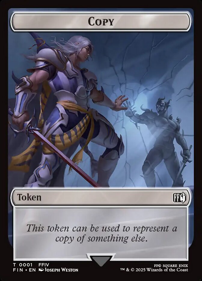Copy, Final Fantasy Tokens · 0001