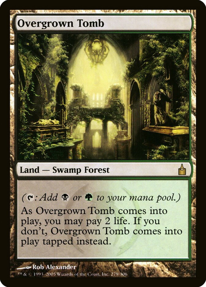 Overgrown Tomb, Ravnica: City of Guilds · 279/306