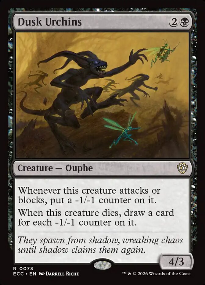 Dusk Urchins, Lorwyn Eclipsed Commander · 0073