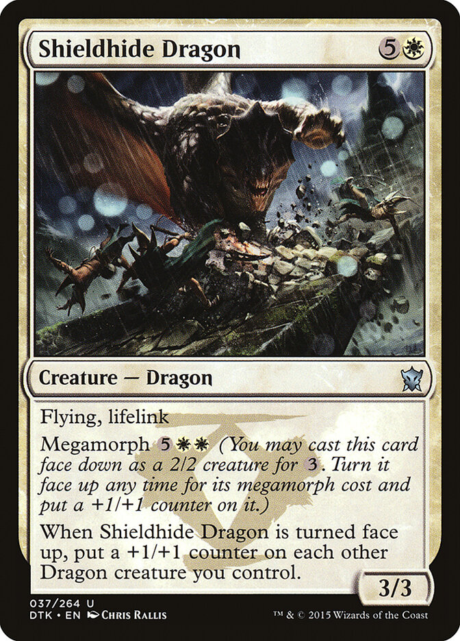 Shieldhide Dragon, Dragons of Tarkir · 037/264